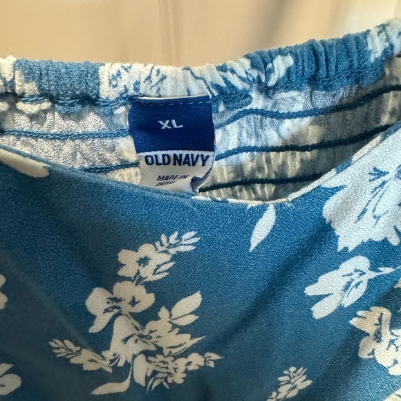 Old Navy Blue Floral Midi Dress - Picture 3 of 5